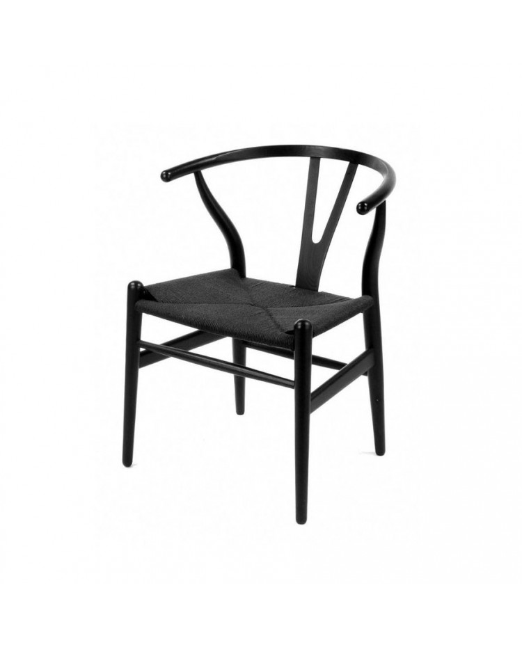 Silla Wishbone Full Black