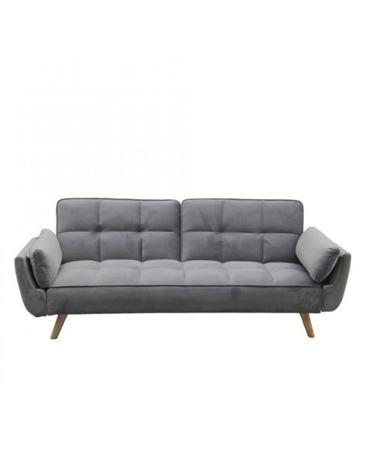 Sofa Bed Oslo Gris Claro 1,85 mts